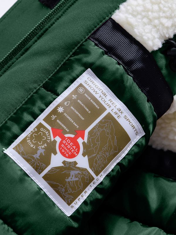 Valianly winter parka for girls green 9240Z